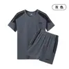 Nuevo Traje de Bádminton para Hombres y Mujeres, Transpirable de Secado Rápido, Manga Corta de Seda de Hielo, Shorts, Ropa de Entrenamiento para Competición de Verano, Ropa Casual