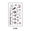 Pegatinas de tatuaje pequeñas y frescas, directas de fábrica, nuevas, de alto sentido, con letras en inglés, pegatinas de tatuaje personalizadas de figuras pequeñas
