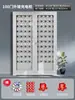 Gabinete de Almacenamiento para Teléfonos Móviles con Cerradura, Gabinete de Carga para Walkie-Talkies, Puerta de Cristal, Recargable, Gabinete de Almacenamiento para Teléfonos Móviles para Salas de Exámenes Escolares