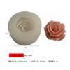 Molde de Silicona para Vela de Aromaterapia de Flor Gardenia Rosa DIY Adornos de Yeso de Flores Horneado Mousse Pastel Molde