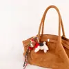 Pingente de Bolsa Porquinho de Feltro de Lã Nepalesa Chaveiro de Carro Tecido à Mão Presente para Casal Pingente de Bolsa Atacado