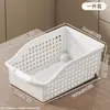 Caja de Almacenamiento para Ollas y Sartenes de Cocina con Ruedas Estante para Tapas de Ollas Organizador de Almacenamiento para Condimentos y Artículos Varios Debajo del Fregadero