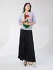 Camiseta da Moda com Manga Morcego Roupas Femininas Verão Nova Estampada Caimento Solto Disfarça Barriga Emagrecedor Top Versátil