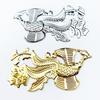 Accesorios de disfraces antiguos DIY 90 * 45 mm Leyenda de Wu Mei Niang Accesorios para el cabello de Fénix Estilo chino antiguo Corona de Fénix de boda Xiaxiao