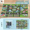 Comercio Exterior Transfronterizo Juguete para Niños Estacionamiento Vista de Mapa Inglés Puro Jugar en Casa Tráfico Juego de Coches Almohadilla