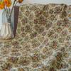 Outono e inverno flor de lã rígida casaco das mulheres sofá tecido tea break vestido jacquard travesseiro tecido decorativo