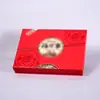 Caja de Regalo Personalizada Creativa para Pasteles de Luna Festival de Medio Otoño Caja de Empaque para Pasteles de Luna Tapa Cielo y Tierra Impresión a Color Logo Caja de Regalo Caja Vacía