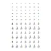 Pegatinas de Rhinestone para Ojos Autoadhesivas sin Pegamento, Pegatinas de Rhinestone Lágrima de Ángel, Pegatinas Brillantes de Rhinestone en Forma de Lágrima, Pegatinas para la Frente, Pedrería para Maquillaje de Escenario de Grupos de Chicas Idolos