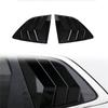 Adecuado para Honda 23 CRV/Haoying, parche decorativo modificado para persiana trasera de coche, pegatina triangular para ventana trasera.