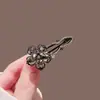Han Shinohara Pinza BB Flor de Cristal de Alta Calidad Combinación Perfecta Flequillo Lateral de Niña Cabello Suelto Pinza Rompe Accesorios para el Cabello Pasador