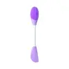 Pincel para Máscara Facial de Aplicar com Cerdas Macias que Não Caem, Pincel de Maquiagem Facial Dupla Face de Silicone Portátil para Viagem, Ferramentas de Beleza Atacado