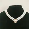 Elegante Collar de Perlas Retro Temperamento Versátil Cadena Corta Francesa para Clavícula Accesorios Simples de Verano para Mujer