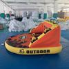 Isla Flotante Inflable Grande en Stock del Fabricante para Lagos, Balsa Flotante de Ocio, Anillo Remolcable para Yates, Flotador Portátil para Dos Personas