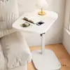 2026 Nuevo Modelo Mesa Lateral Giratoria para Sala de Estar Sofá, Mesa de Café de Altura Ajustable para Hogar Dormitorio Mesita de Noche, Mesa Mini Pequeña Simple