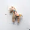 Estilo Floresta Gato Urso Retro Boneca Fofa Bordado Pônei Artesanal Estilo Artístico Enfeites Decorativos Acessórios
