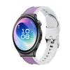 Aplicable para Correa de Silicona Huawei WACTH6 Correa Huawei WATCH 6pro 42mm Correa de Silicona de Dos Tonos