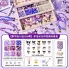 Brinquedo de Pulseira para Jardim de Infância Miçangas Artesanal Kit de Material DIY Pulseira para Menina Conjunto de Miçangas Caixa de Presente Lembrança