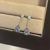 "Flor Azul" Nuevos Pendientes de Calabaza Azules Esmaltados Estilo Chino para Mujer, Chapados en Oro, Vintage Elegantes, Pendientes de Nicho de Gama Alta