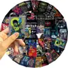 100 Peças de Estilo 1 da Banda Sevenfold. Rocha. Adesivos de graffiti. Adesivos Impermeáveis para Bagagem de Guitarra Capacete DIY