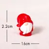Adornos de Duende Navideño para Exportación Transfronteriza Paisajismo de Nieve Decoración de Resina para Coche Escritorio Manualidades DIY Accesorios