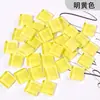 1kg 1cm Cristal DIY Mosaico Ladrilho Mancha Material de Partículas Pequenas Pintura Manual Infantil Pai-Filho