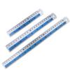 Regla de aleación de aluminio métrico-pulgada de alta precisión 15cm ~ 30cm superventas transfronteriza con tabla de conversión