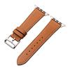 Adequado para pulseira de couro de maçã pulseira Hermes iwatch pulseira de relógio ApplewatchS9 couro de microfibra