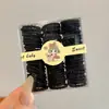 Mini Liga de Goma para Bebé para Niños No Daña el Cabello, Liga para el Cabello Pequeña para el Pulgar, Diadema Colorida de Alta Elasticidad para Niña