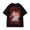 Camiseta de Manga Corta Transfronteriza para Hombre Top de Slam Dunk Coreano Casual Deportivo Verano Suelta Manga Media Camiseta de Pareja