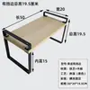 Organizador de Almacenamiento de Mesa Estantes de Cocina Impresora Simple Minimalista Doble Capa Capa Única Estante de Gabinete Condimento
