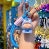 Chaveiro Pingente de Amarilis Casal Cartoon com Flocagem Pingente Criativo para Chave de Carro Bolsa de Mulher Pequeno Presente