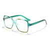 Gafas Leiren 2026 Estilo Europeo y Americano Cuadradas Pequeñas Anti Luz Azul para Hombres y Mujeres, Bloqueo de Color Dopamina, Adelgazantes del Rostro, Gafas de Prescripción
