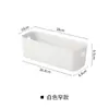 Cesta de Almacenamiento de Artículos Varios Caja de Almacenamiento de Cosméticos y Labiales de Escritorio Caja de Almacenamiento de Snacks Caja de Almacenamiento para el Hogar y la Cocina Plástico