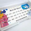 FD36 Segmento Caramelo Pestañas Inferiores Naturales Pestañas Postizas Transparentes Corte Terrier Individuales Agrupadas Pestañas Cortas