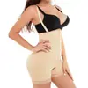 Nuevo Estilo Europeo y Americano Body Moldeador de Una Pieza para Mujer Gorda, Ajustado, Levanta Cintura y Glúteos, Talla Grande, Estilo con Tirantes, Pantalones Moldeadores con Abertura para Levantar Glúteos para Mujer