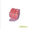 Compatible con Máquina de Grabado en Relieve Dymo Delta Label Ribbon 1610 Etiqueta Cóncava y Convexa 3D Cinta de Etiqueta Blanca Plegada de 9 mm