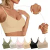 Sutiã Zeriluna Sexy Sem Costas, Ajuste Confortável Sem Costura, Design Versátil com Alças Cruzadas, Lingerie Push-Up
