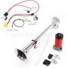 Bocina de gas para automóvil de 17 pulgadas, 450 mm, 12 V, con flauta de un solo tubo y 150 dB, para exportación.