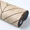 Pegatinas de pared decorativas con imitación de madera autoadhesivas, pegatinas de pared con rejilla de ranura ultra 3D, decoración de pared impermeable, pegatinas de pared para fondo de TV