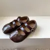 Zapatos Mary Jane de Estilo Coreano con Punta Dividida para Niñas de 3-6 Años, Primavera y Otoño, Zapatos de Cuero para Niñas Pequeñas, Zapatos de Princesa para Niñas, Zapatos Individuales para Bebés