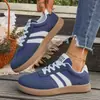 Zapatos Casuales Nuevos con Estampado de Leopardo para Mujer Primavera y Otoño 2026, Talla Grande, Zapatos de Entrenamiento Retro Alemanes, Estilo Europeo y Americano, En Stock