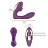 Mulher Usa Vibrador de Sucção, Bastão Vibratório Masturbador Clitoriano, Produtos para Adultos, Brinquedo Sexual Inserido em Tartaruga