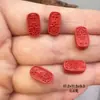 Accesorios de Monedas de Dinero Fantasma de Montaña de Arena Roja de Alto Contenido y Arena Soluble en Agua para el Año del Caballo y el Año del Zodiaco