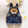 Ropa pequeña al por mayor para niños y niñas ropa de bebé para niños overoles jeans mameluco de verano para bebés pantalones cortos