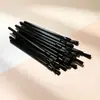 Pincel de Lábios Descartável Portátil de Cabeça Plana Cerdas de Nylon Pincel de Batom Pincel de Protetor Labial Pincel de Delineador Labial Boca Plana Mini Pincel de Maquiagem para Nail Art