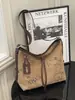 Bolsa de Hombro para Viajes Diarios de Alta Apariencia 2025 Otoño e Invierno Nuevo Estilo Versátil Gran Capacidad Bolso Vintage para Mujer