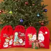 Bolsa de Regalo de Terciopelo Navideño Bolsa con Cordón Bolsa Súper Grande para Envolver Regalos Bolsa de Caramelo de Terciopelo de Seda