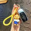 Chaveiro Pingente Poodle da Floresta Original Desenho Animado Fofo Cachorrinho Boneco Casal Bolsa Pequenos Enfeites Pendurados Pequenos Presentes