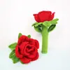 Arranjos Florais Decorativos para o Dia do Professor: Flores de Rosa Prontas, Galhos Torcidos, Flores Artificiais de Girassol para o Dia do Professor e Temporada de Formatura