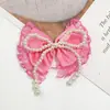 Cetim Renda Coração Pérola Laço Acessórios DIY Acessórios de Cabelo Sapatos Chapéus Bolsas Bonecas Roupas Vestuário Acessórios Decorativos
